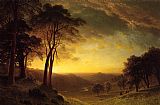 Sacramento River Valley by Albert Bierstadt